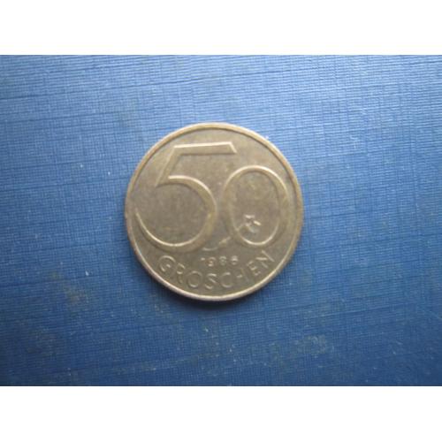 Монета 50 грошен Австрія 1986