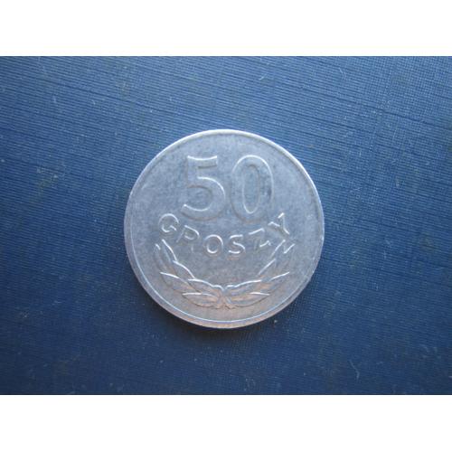 Монета 50 грошей Польша 1974