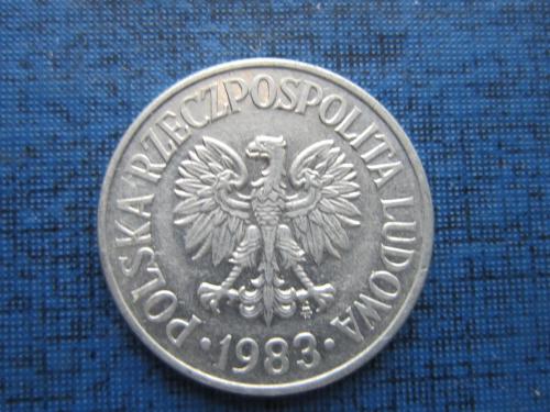 Монета 50 грошей Польша 1983