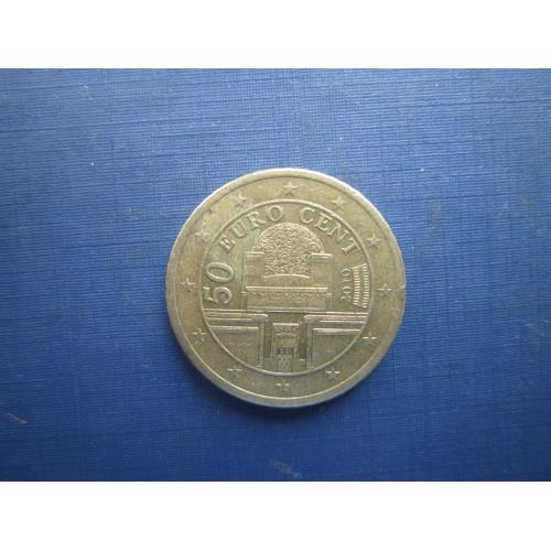 Монета 50 євроцентів Австрія 2010