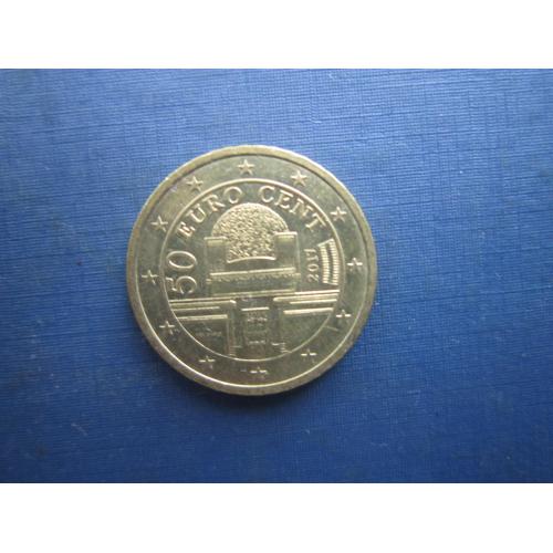 Монета 50 євроцентів Австрія 2017