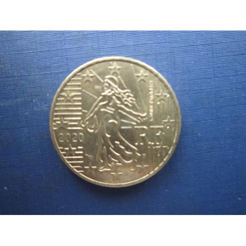 Монета 50 євроцентів Франція 2020