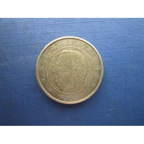 Монета 50 євроцентів Бельгія 2002