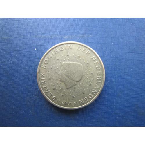 Монета 50 євроцентів Нідерланди 2001