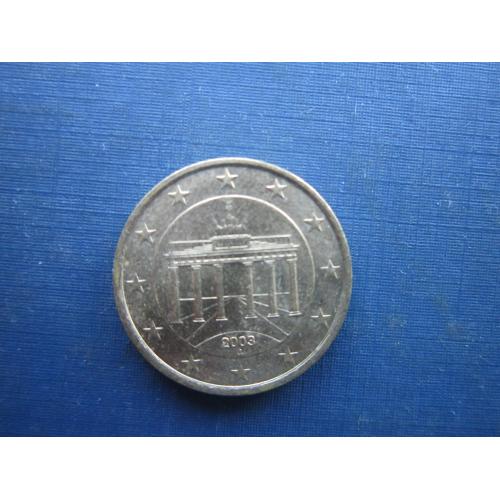 Монета 50 євроцентів Німеччина 2003 J