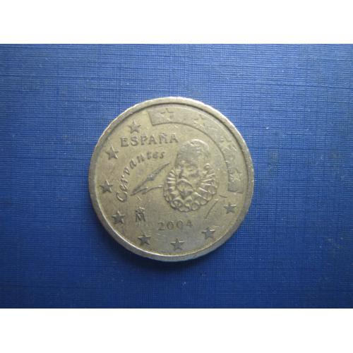 Монета 50 євроцентів Іспанія 2004