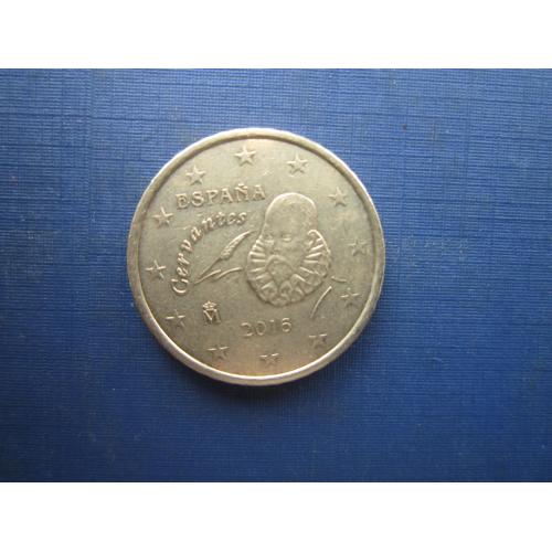 Монета 50 євроцентів Іспанія 2016