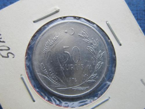 Монета 50 куруш Турция 1976