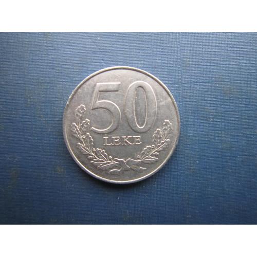 Монета 50 лек Албанія 2000