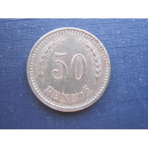 Монета 50 пенни Финляндия 1923