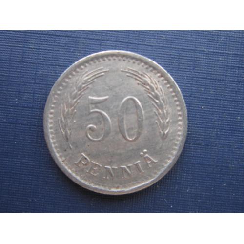 Монета 50 пенни Финляндия 1937