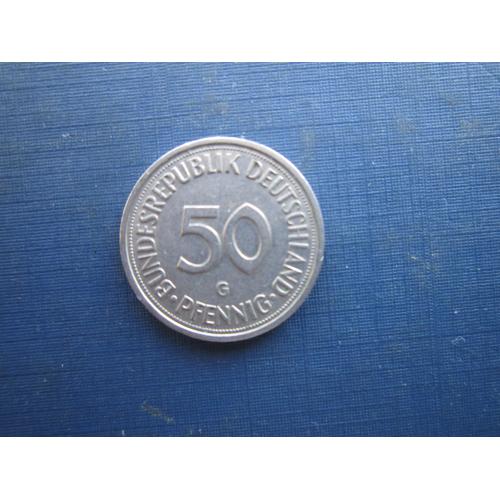 Монета 50 пфенігів Німеччина ФРН 1981 G