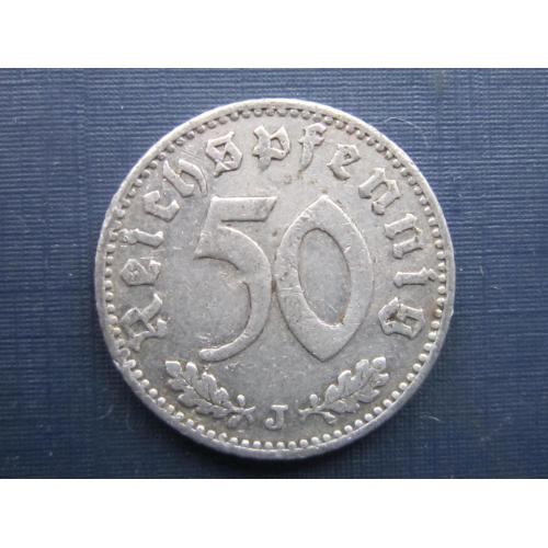 Монета 50 пфеннигов Германия 1935 J Рейх
