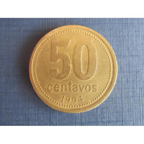 Монета 50 сентаво Аргентина 1994