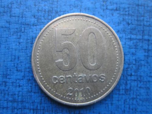 Монета 50 сентаво Аргентина 2010