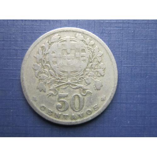 Монета 50 сентаво Португалия 1930