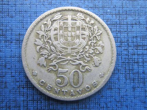 Монета 50 сентаво Португалия 1956