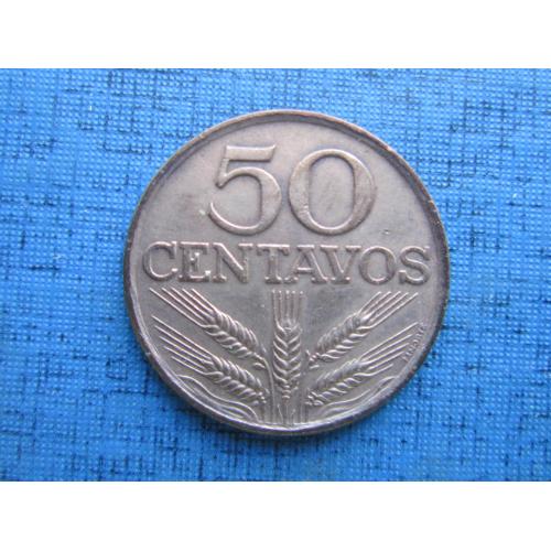 Монета 50 сентаво Португалия 1978
