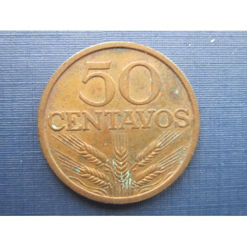 Монета 50 сентаво Португалия 1979