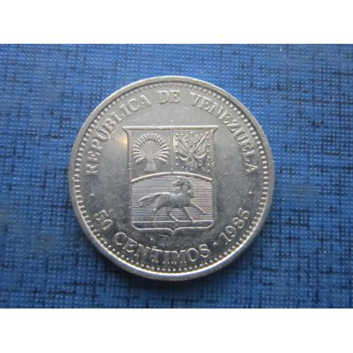 Монета 50 сентимо Венесуэла 1985