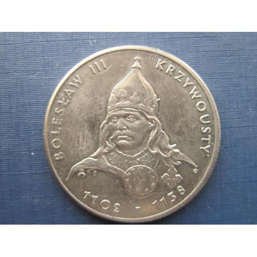 Монета 50 злотых Польша 1982 Польские короли Болеслав III