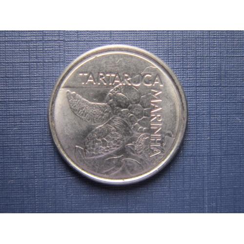 Монета 500 крузейро Бразилия 1992 фауна черепаха