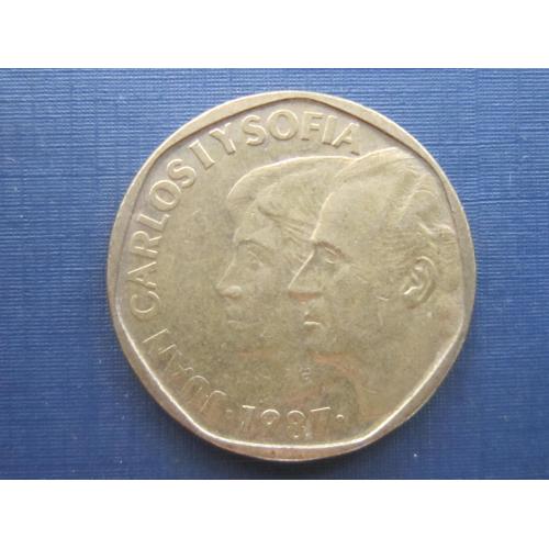 Монета 500 песет Испания 1987