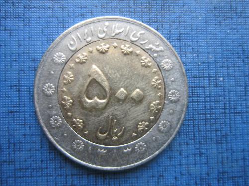 монета 500 риалов Иран 2004 (1383) фауна птица