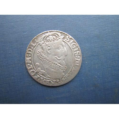 Монета 6 грошей шостак Польща Ржеч Посполіта 1623 Сигізмунд III срібло