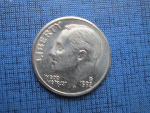 Монета дайм 10 центов США 1992-Р
