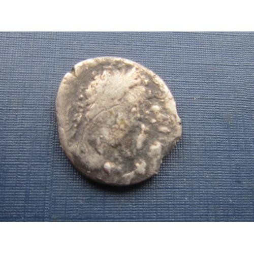 Монета денарий Римская империя серебро №1