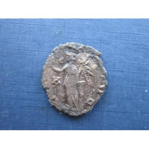 Монета Древний Рим Римская империя бронза диаметр 18 мм оригинал №1