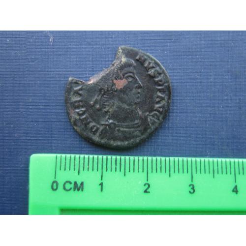 Монета Древний Рим Римская империя бронза диаметр 24 мм оригинал №2