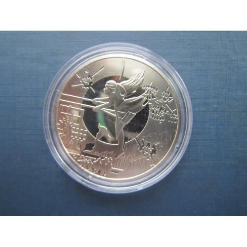 Монета медаль НБУ Україна 2022 місто героїв Київщина