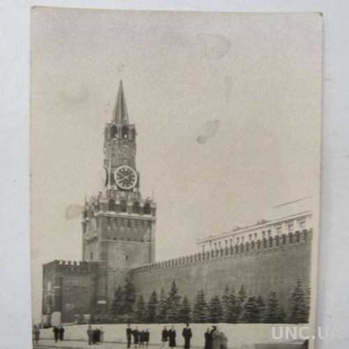 Открытка старая фото Москва Красная Площадь

