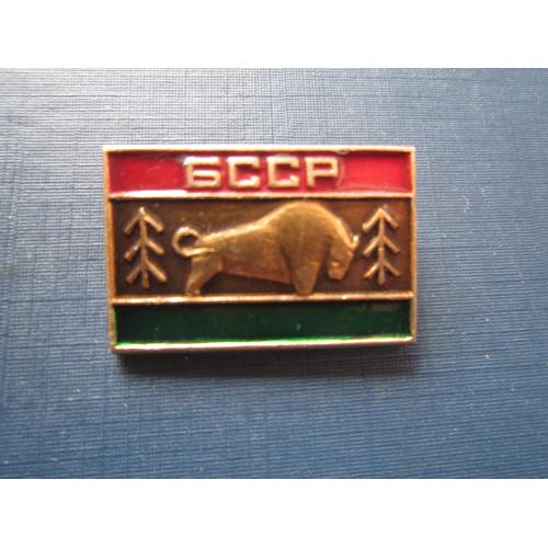 Значок БССР Беларусь