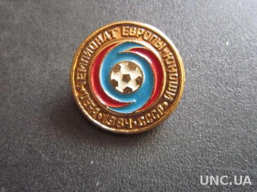 значок футбол ЧЕ юниоры 1984 УЕФА
