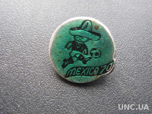 значок футбол ЧМ 1970 Мексика
