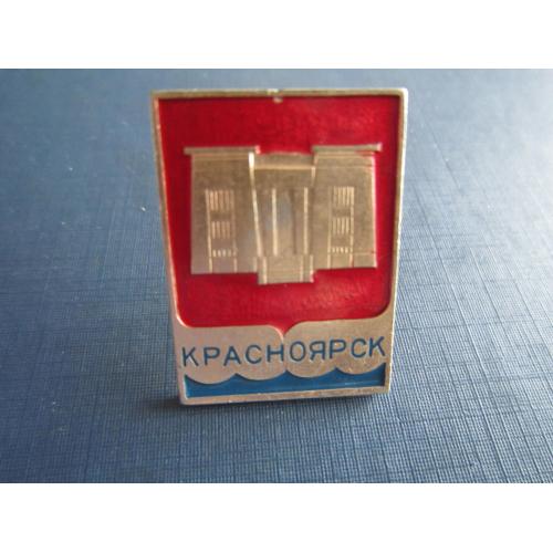 Значок Красноярск герб