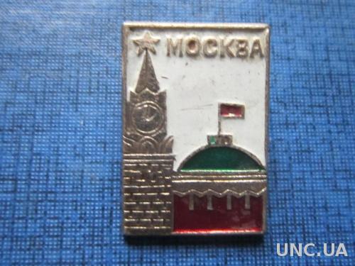Значок Москва Спасская башня
