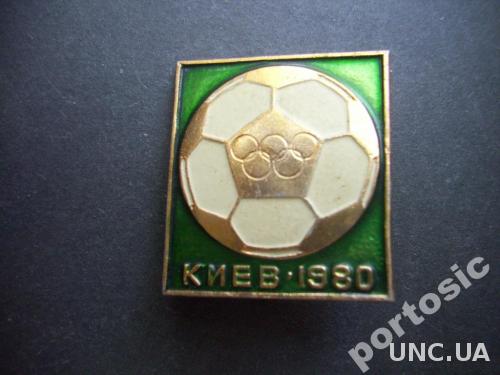 значок олимпиада-80 футбол Киев