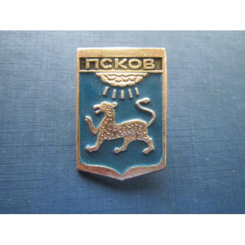 Значок Псков герб