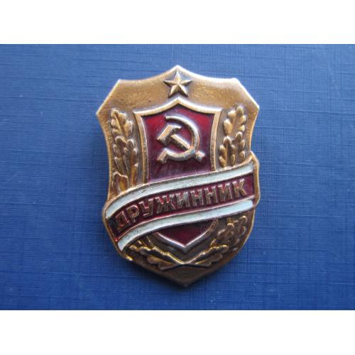 Значок СССР Дружинник №2