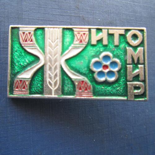 Значок Житомир