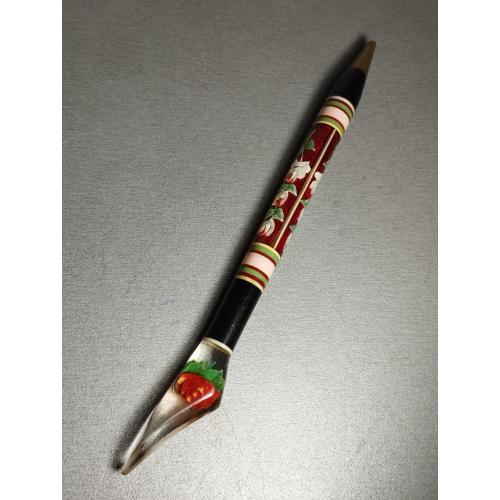 Бронза, оргстекло, ручка "Розы", зекпром, СССР 60-е, редкая.