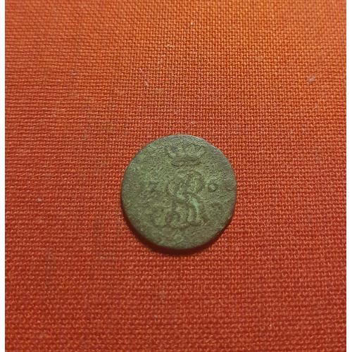 1/2 гроша 1768г. Польша Стани́слав II А́вгуст Понято́вский король польский  в 1764-1795 редкие