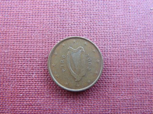 1 евроцент  2002г. Ирландия