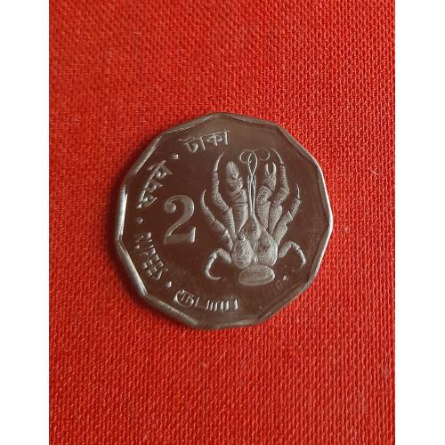 Андаманские и Никобарские о-ва 2 рупии 2011г.редкие UNC