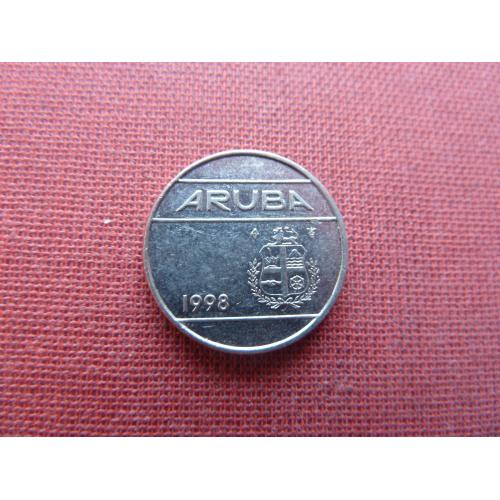 Аруба 10 центов 1998г.