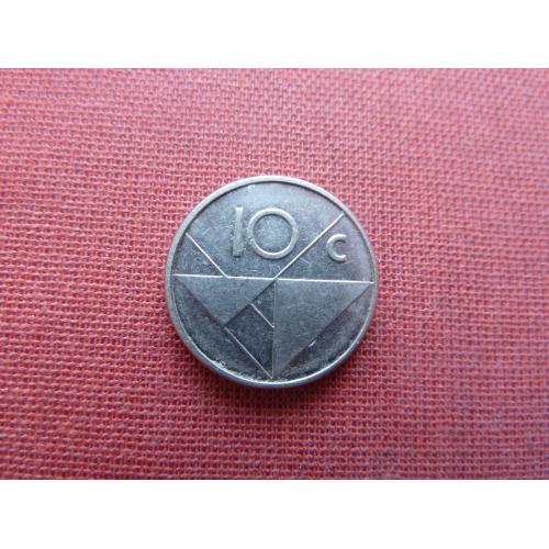 Аруба 10 центов 2009г.